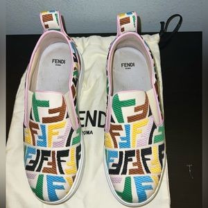Fendi Rise slip on sneaker 37